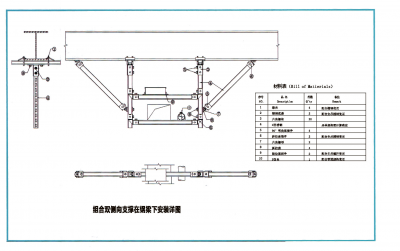 抗震支架安裝示意圖